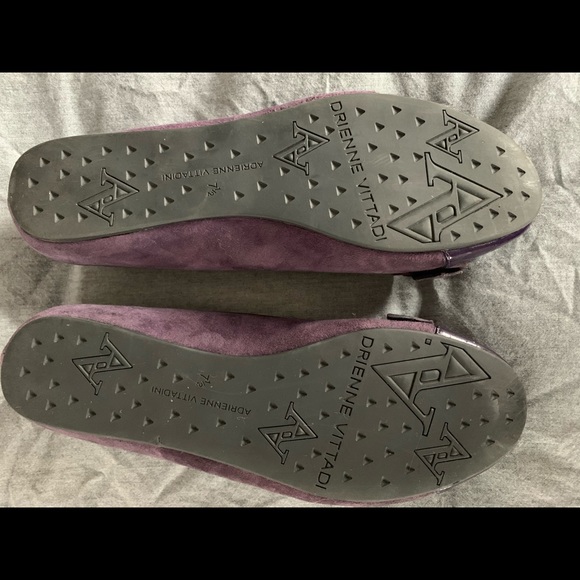 Women’s Purple Suede Flats - Picture 5 of 5